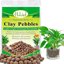 Halatool 2LB Expanded Clay Pebbles - 4mm-16mm Hydroton Leca Balls for Hydroponics, Orchids, and Indoor Plants 1