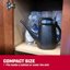 Chapin 48000 0.5 Gallon Watering Can - Recycled Black Poly for Indoor and Outdoor Plants 7