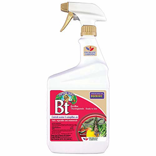 Bonide Captain Jack's Thuricide BT - Organic Caterpillar & Worm Control 32 oz