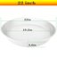 Bleuhome 3 Pack Large Deep Plant Saucers - 22 Inch Heavy Duty Plastic Drip Trays for Flower Pots and Bird Baths 2