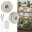 SANSI Lampada per Piante a LED 10W Spettro Completo con Doppia Testa e Timer 1