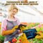 SLARMOR Heavy Duty Cowhide Leather Gardening Gloves - Thorn Proof Rose Pruning Gauntlets for Men and Women 6
