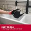 Chapin 48000 0.5 Gallon Watering Can - Recycled Black Poly for Indoor and Outdoor Plants 5