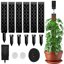Kit 6 Bastoncini di Muschio in Plastica per Monstera - Supporto Autoirrigante con Asta a Forma di D e Accessori 1