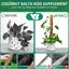 5 Pezzi Palo per Fibra di Cocco per Piante, Supporto Estendibile fino a 160 cm per Monstera e Piante Rampicanti, Bastone Muschiato Naturale per Casa e Giardino 6