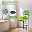iDavosic.ly Multi-Tier Corner Plant Stand, Metal Indoor Outdoor Flower Display Shelf, Folding Tall Wrought Iron Orchid Rack for Patio Balcony Porch Garden and Living Room 6